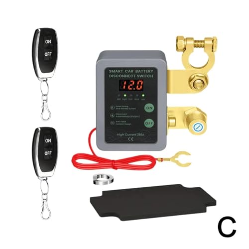 Interrupteur d'arrêt de batterie contre la décharge auto 12V 240A LED - 4