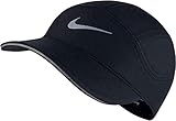 NIKE Mens Aerobill TW Elite Running Hat Black/Black 828617-010