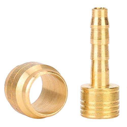 Freno de la Manguera de conexión, Compatible con la Manga Magura for Bicicleta Freno hidráulico Aceite de Oliva Tubería de Freno t Cabeza de Cobre Pin Conector de la Manguera Conjunto (Set : A Pair)