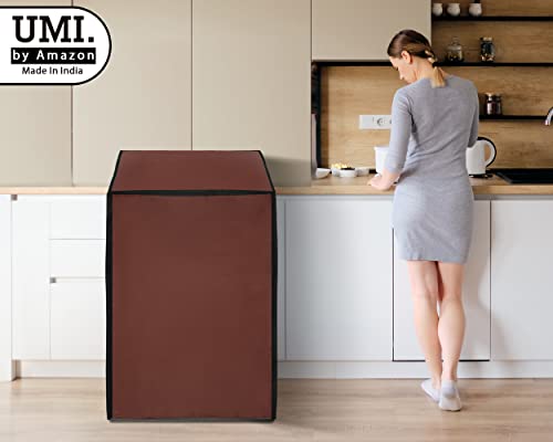 Image of Amazon Brand - Umi. Dishwasher Cover Suitable for IFB of 12, 13, 14, and 15 Place Setting (63X63X81CMS, Brown)