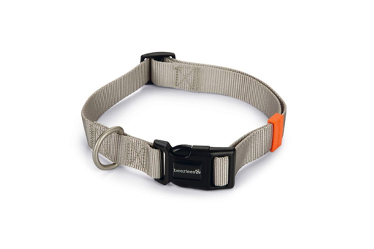 Beeztees Köpek Boyun Tasması, Açık Gri, 48-70cm
