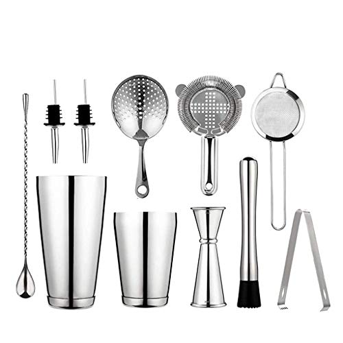 Kit de 11 piezas para coctelería y bartender miniatura 1