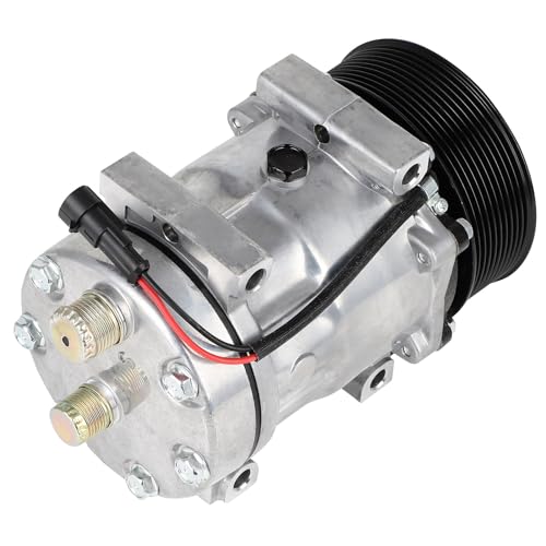 Image of ECCPP A /C Compressor with Clutch Fit for Case IH Tractor New Holland T7030 T7040 T7050 T7060 AC Compressor