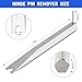 Door Hinge Pin Removal Tool Compatible with Crain 362 Door Pin Tool, Heavy Duty Hinge Pin Removal Tool, Door Pin Removal Tool for Door Hinge Maintenance and Repair