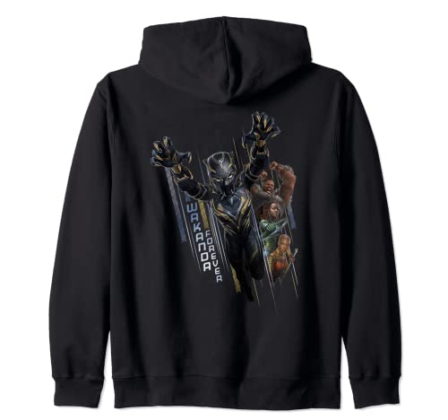 Cadeau Marvel Black Panther : le sweat à capuche zippé idéal pour les passionnés