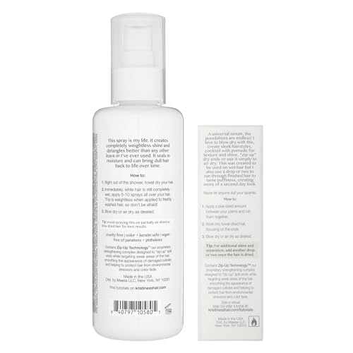 Kristin Ess Hydrating Leave In Conditioner Spray & Serum