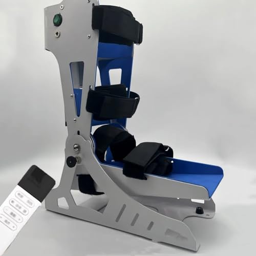 Equipo De RehabilitacióN De Pies, Entrenador EléCtrico De Tobillo Con Control Remoto, Ejercitador De Pie CaíDo Para Esguinces Y Rigidez, Mejora La Fuerza Y ​​La Flexibilidad De Las Articulaciones
