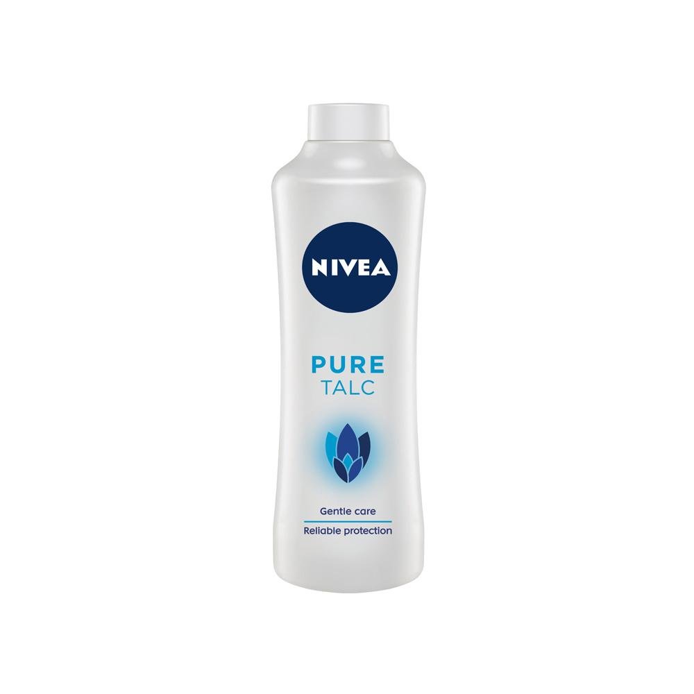 Nivea Pure Talc Powder, Gentle Care - 100 Gm - 1 Pack