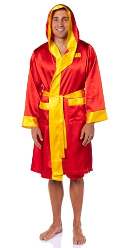 INTIMO Rocky Balboa Men's Film Movie Satin Robe and Short Set2
