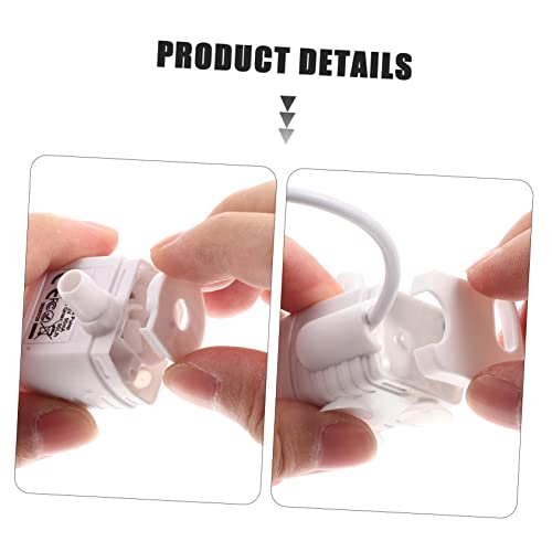 Bomba de fuente de agua para gato con alimentación USB miniatura 6