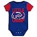 Outerstuff Newborn & Infant Royal/Red Buffalo Bills Little Champ Three-Piece Bodysuit Bib & Booties Set