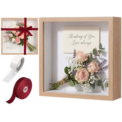 BrightRow 12x12 wedding shadow box frame kit