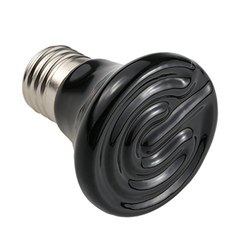 Andoer 110 V 100 W Mini lâmpada de aquecimento para animais de estimação E27 Emissor de cerâmica inf