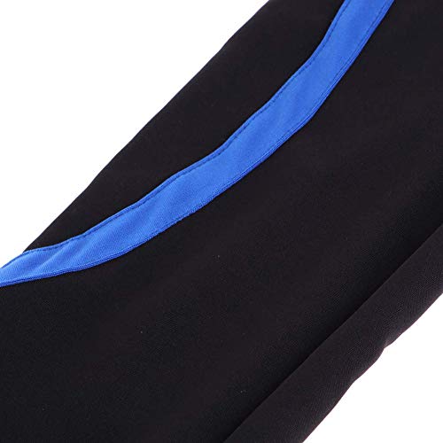 Calça de patinação artística para meninas, calça de treinamento de patinação artística e veludo, Rox