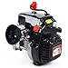 30.5CC 2-Stroke Gasoline Engine with 4-Bolt Mount, Air-Cooled & Recoil Starter for HPI/Rovan/KM Baja/Losi/MCD/FG/GoPed RC Models