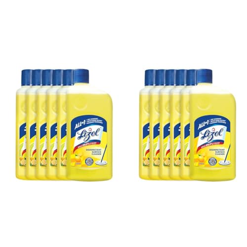 Lizol 500 ml (Pack of 12) - Citrus, Disinfectant Surface & Floor Cleaner Liquid | Suitable for All Floor Cleaner Mops | Kills 99.9% Germs| Indias #1 Floor Cleaner (B0D6YK9N6P) Amazon Price History, Amazon Price Tracker
