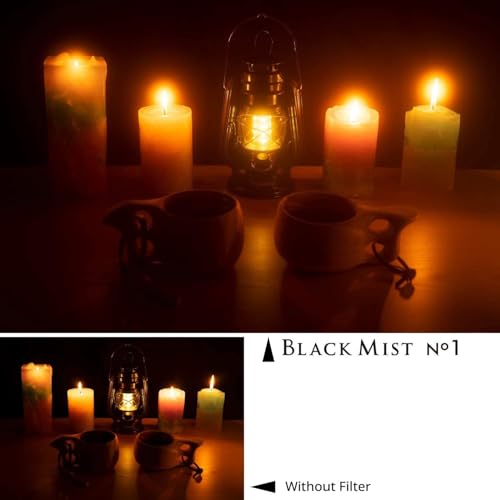 Black Mist No.1 55mm Kenko filtre de diffusion pour effet cinématographique