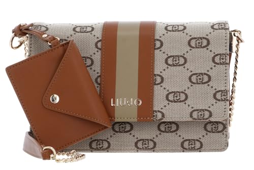 Liu Jo Manh Crossbody S Natural petite maroquinerie aux finitions soignées
