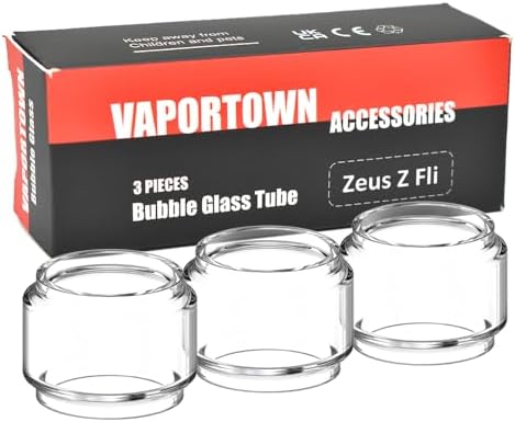 Vape Tank 5ml 3X Spare Bubble Glass Tube For GeekVape Zeus Or Z Dominican  Republic Pyrex Vape Glass
