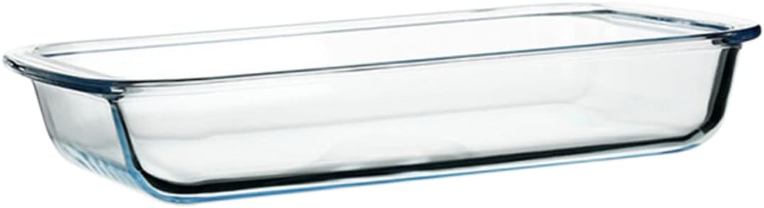 PRETYZOOM Rectangular - Baking Dish Serving Plate for Oven Microwave Dishwasher Versatile Kitchen Supplies for Parties Home Cooking Food Storage