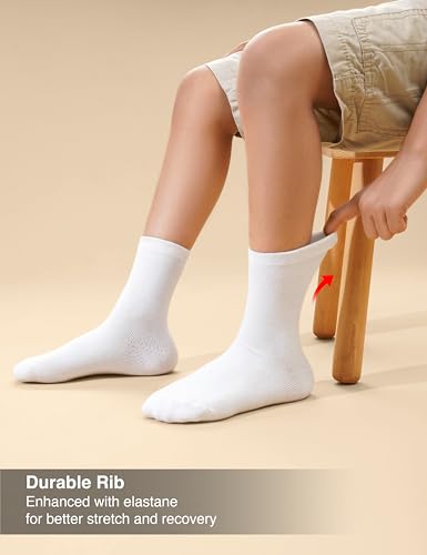 Image of Amazon Brand - Symbol Unisex Kids Ankle Length Unisex socks
