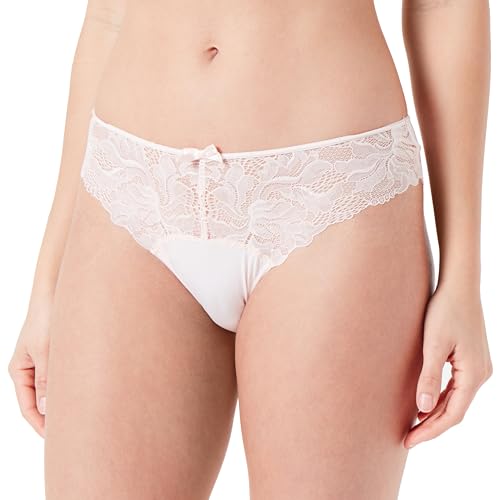 DIM Culotte Femme Dentelle Generous Essentiel x1, Rose, XXL DIM Culotte Femme Dentelle Generous Essentiel x1, Rose, XXL