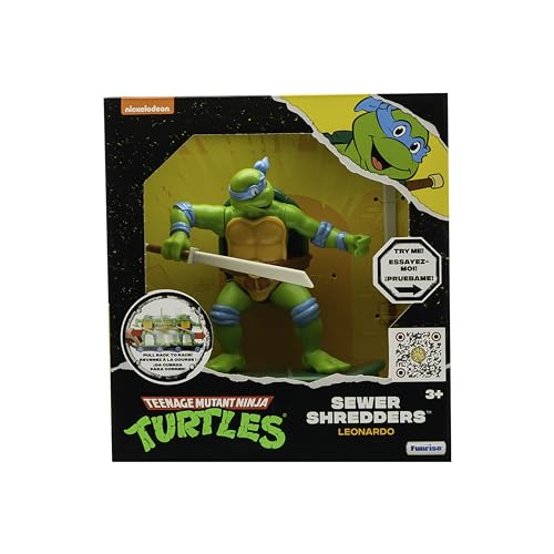Teenage Mutant Ninja Turtles 5" Sewer Shredders Leonardo Classic Edition Ages 3+ - Battle & Shred With Signature Katanas! - Image 2