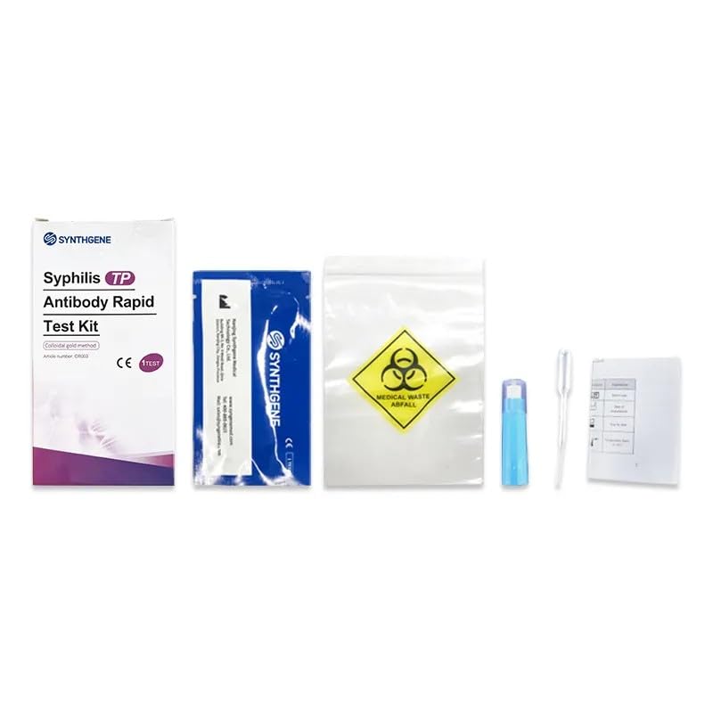 Syphilis TP Kit de test rapide anticorps Lot de 3
