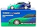 Silvia (S15) Vertex RHD (Right Hand Drive) Green and Blue Global64 Series 1/64 Diecast Model by Tarmac Works T64G-023-FA