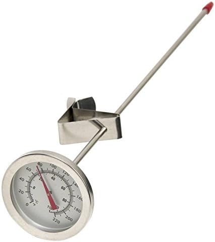 9in Bimetal Dial Thermometer (0-220F)