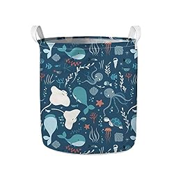under the sea nursery laundry basket