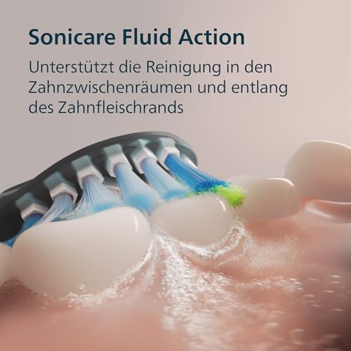 Philips Sonicare DiamondClean 9000 elektrische Zahnbürste, Doppelpack, Schallzahnbürste inklusive...