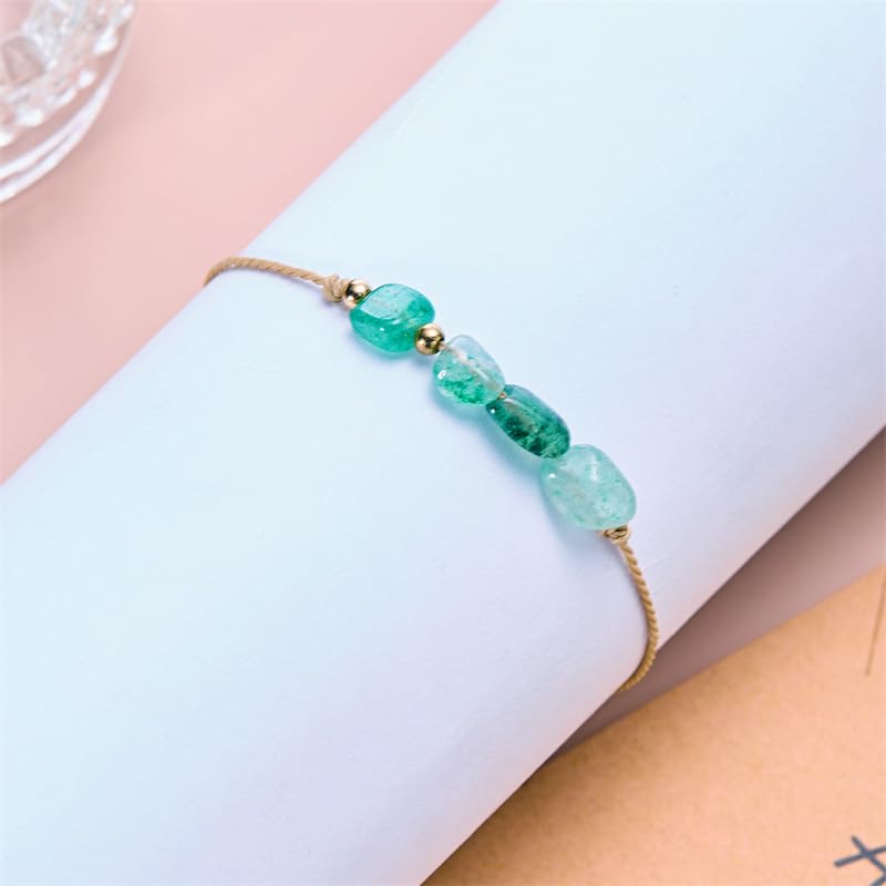 12 Constellation Natural Stone Bracelet with Cards Healing Crystals Gemstone Beaded Charms Bracelet for Couples Friendship Reiki Yoga Meditation Spiritual Jewelry Birthday Gifts3