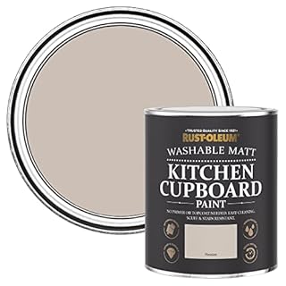 Rust-Oleum Light Brown Kitchen Cupboard Paint in Matt Finish - Hessian 750ml