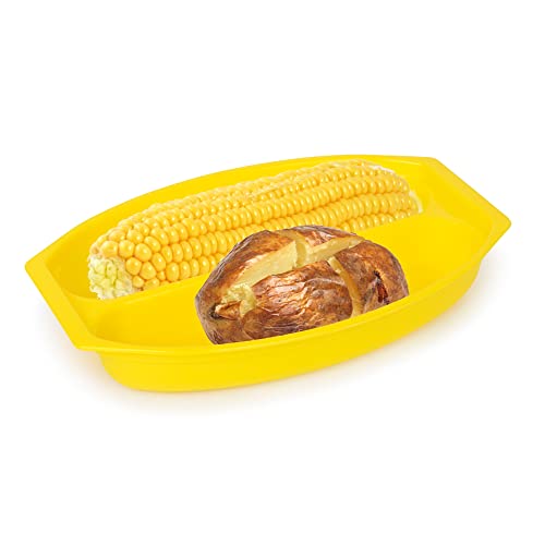 Microwave Baked Potato Cooker, Potato Cooker, Potato Microwave Cooker, Corn Steamer, Microwave Corn On The Cob Steamer. (1) #TOP1