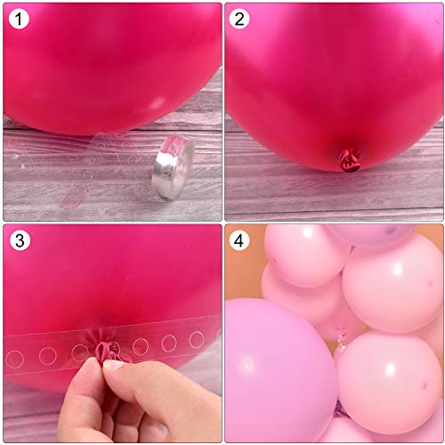 TUPARKA 65 Piedi Palloncino Arco Nastro Ghirlanda