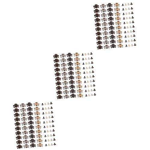 Rivet tête de mort Tofficu en métal anti-corrosion pour embellir durablement vos vêtements