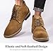 Arkbird Mens Chukka Boots, Genuine Suede Leather Classic Fashion Casual Ankle Lace-up Dress Boots for Men