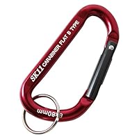 HF 6BW１１個セット Amazon | SK11(エスケー11) アルミカラビナ B ブラック 6×60mm