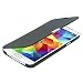 S5 Mini Case, Galaxy S5 Mini case, MTRONX Magnetic Ultra Folio Flip Slim Leather Twill Case Cover Pouch for Samsung Galaxy S5 Mini - Black(MG-BK)
