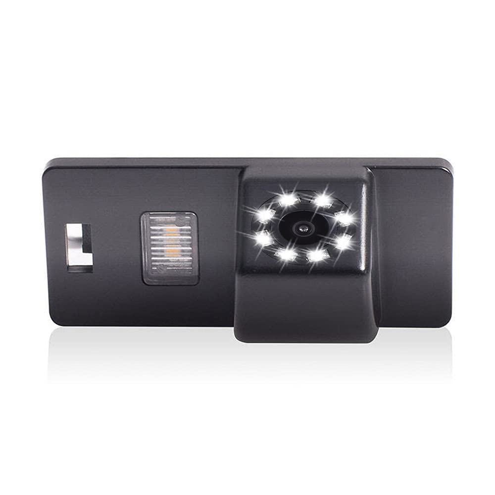 【8 diod LED】 Wysokiej jakości lampka tablicy rejestracyjnej, kamera cofania, wodoszczelna szerokokątna szerokość, zamiennik do A3 A4 (B6/B7/B8) Q5 Q7 A8 S8