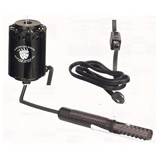 Bear Paw HDEFS Heavy Duty Electric Fish Scaler 13034