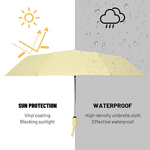 Sy Compact TSUM-F Umbrella Automatic Travel Waterproof Light Folding Umbrellas Easy Carry thumb #5