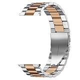 KZNOSAS Correa de metal for reloj 49 mm 10 9 8 7 46 mm 45 mm 44 mm pulsera de acero inoxidable 6 5 4 SE 42 mm 41 mm 40 mm(Silver rose gold,S10-42MM 38 40 41MM)