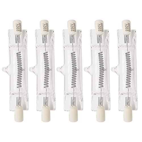 DXX Ampoule Halogène 5x800W Ampoule Mandarine Fresnel Tungstène Photographie Lampe DXX 3200K Studio