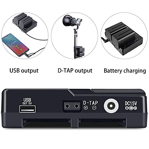 Batteriehalter für Sokani X60 V2 LED-Videoleuchte , Sokani X60 RGB LED-Videoleuchte (Batteriehalter für Sokani X60) – Bild 5