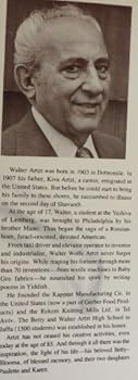 Hardcover Remember: Poems by Walter Artzt Book