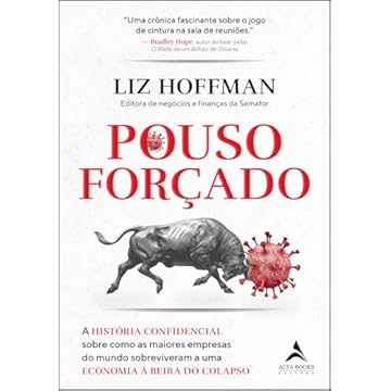Capa do livro Pouso Forçado: A História Confidencial Sobre Como as Maiores Empresas do Mundo Sobreviveram a uma Economia à Beira do Colapso
