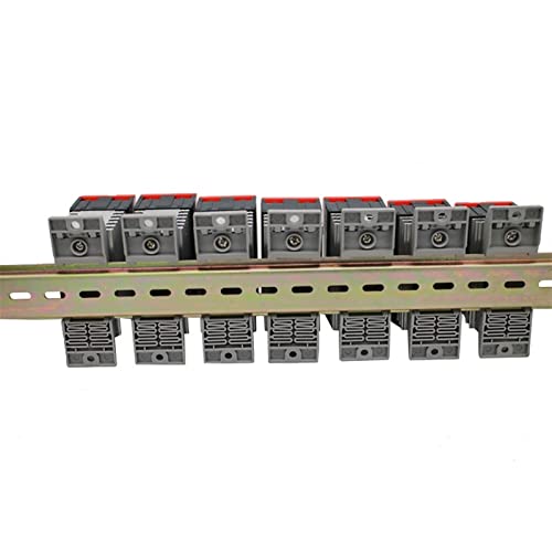 Relais statique monophasé SSR 40A AC-AC avec radiateur alu pour rail DIN - 6