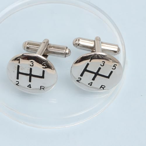 Set de Mancuernillas para Hombre en Plata 925 miniatura 3